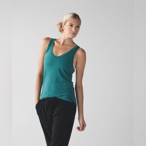lululemon athletica Teal Tank Top